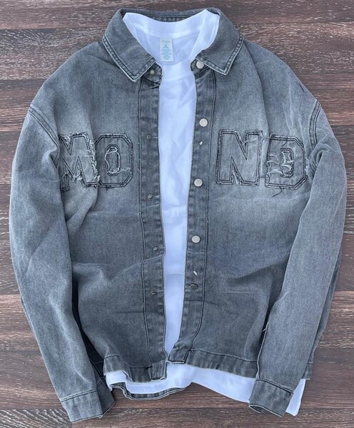 Chemise en denim décontractée