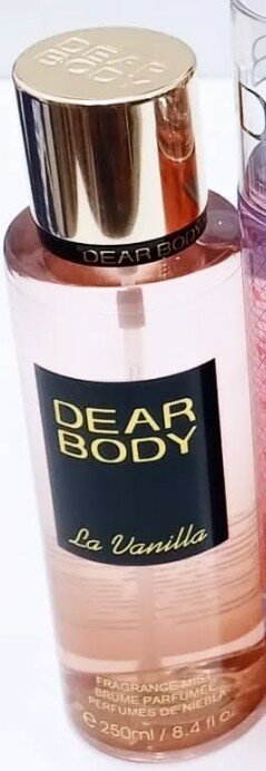 Perfumed body mist