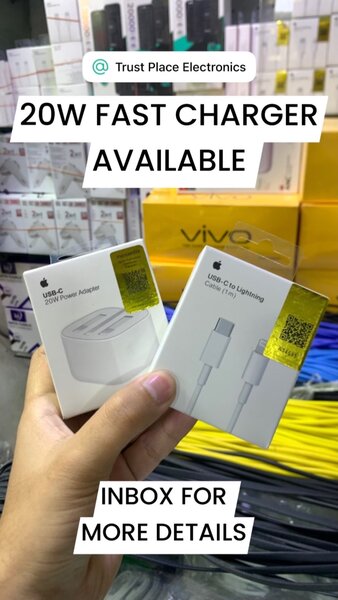 20W POWER TYPE-C ADAPTER WITH FAST WIRE