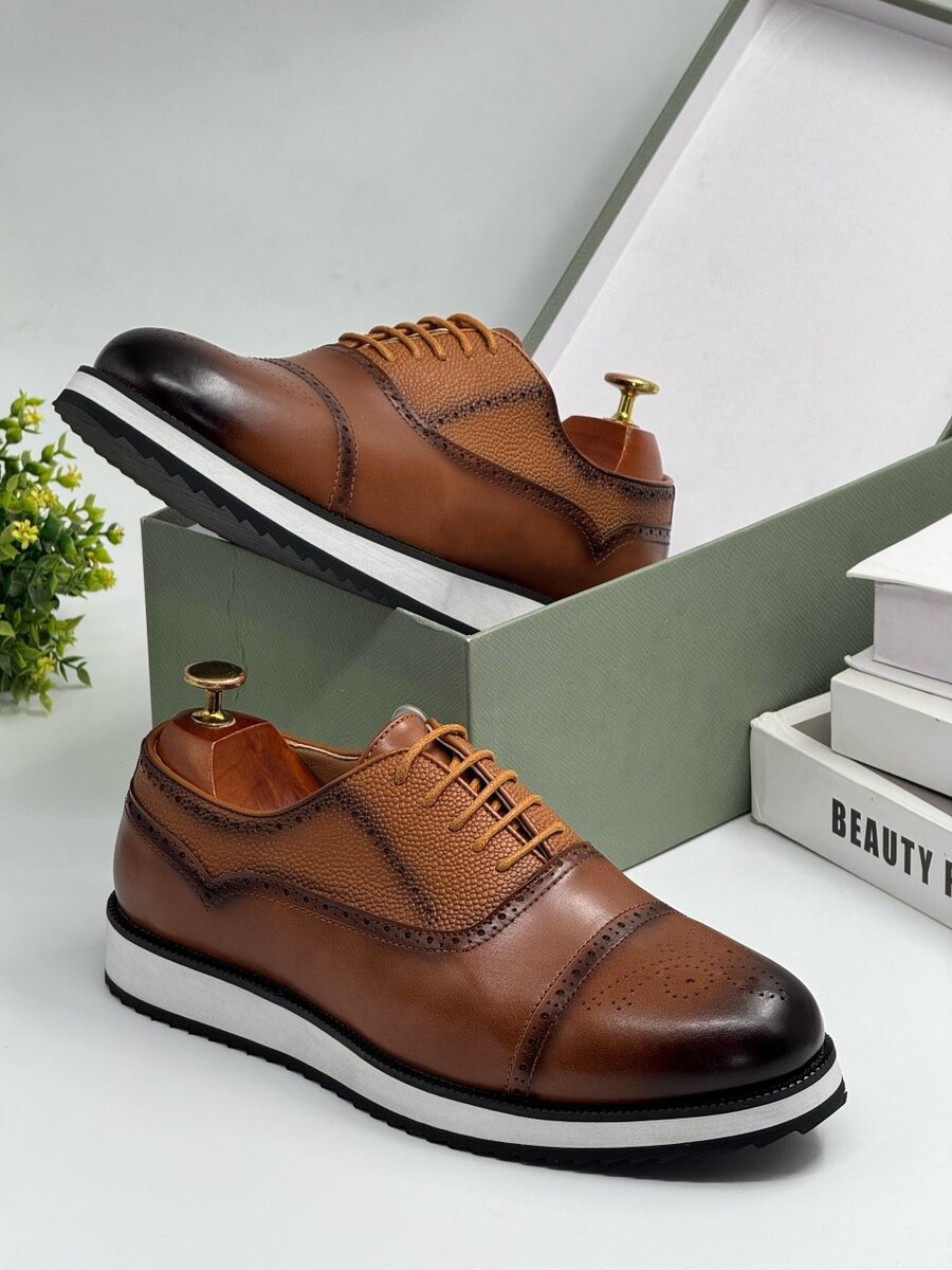 BERLUTI BROWN AND WHITE