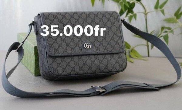 Sac bandoulière en cuir homme