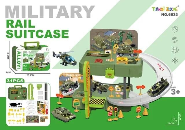 Ensemble de jouets de base militaire pour enfants