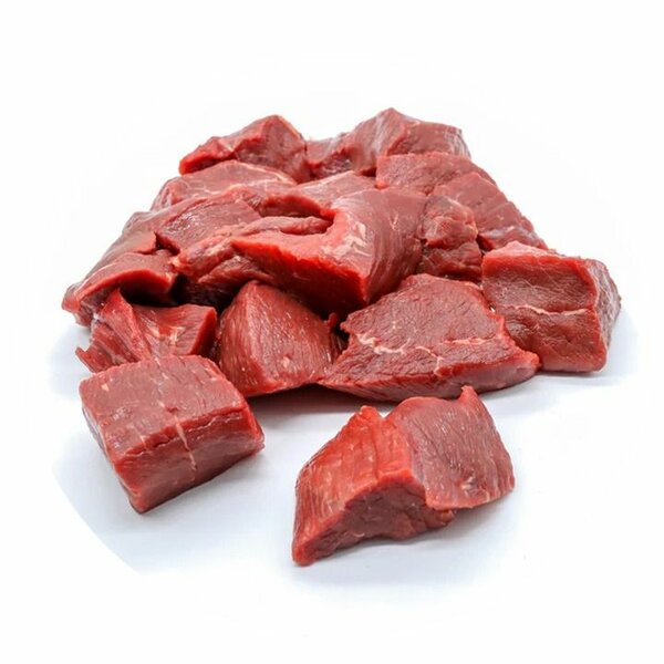 Viande de bœuf découpée fraîche