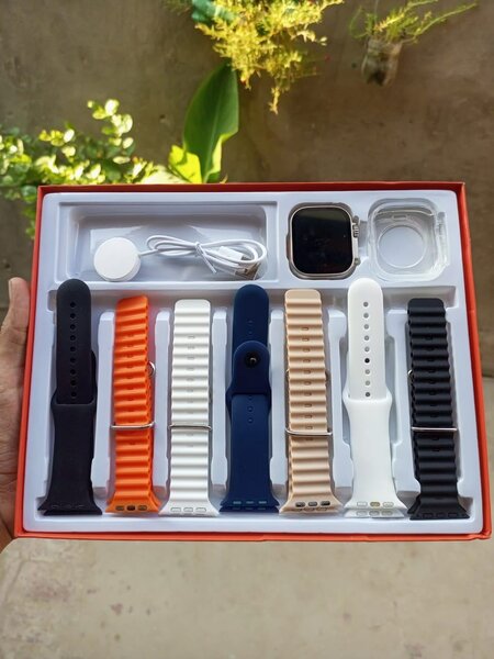 Ultra 7 in 1 smart watches + screen protector