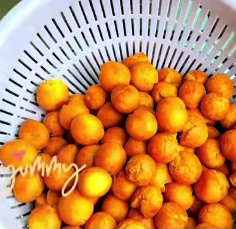 Boulettes de manioc croustillantes