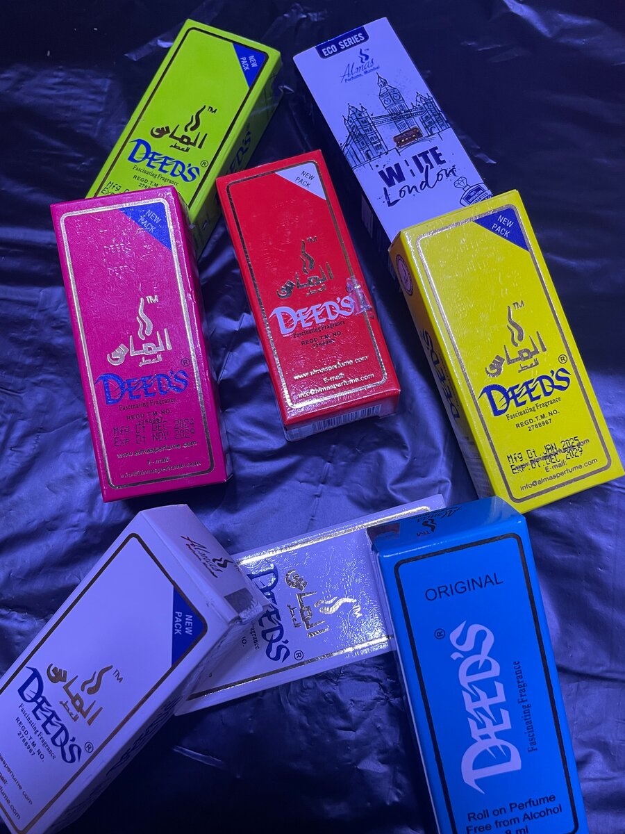 DeeDS Roll-On Perfume Set