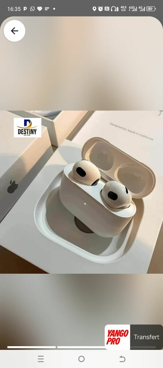 Écouteurs Bluetooth sans fil