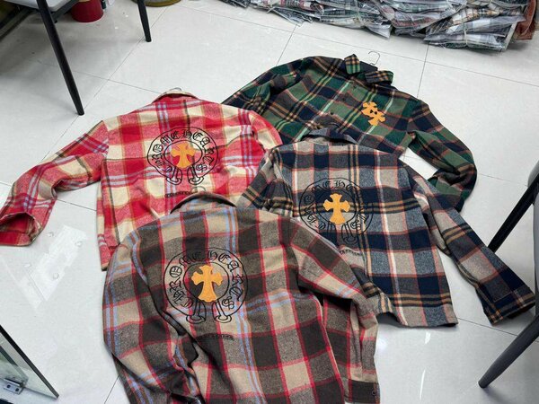 Chemise en flanelle à carreaux