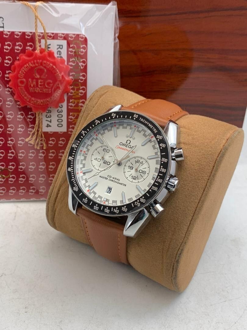 Omega (Leather) Chronograph