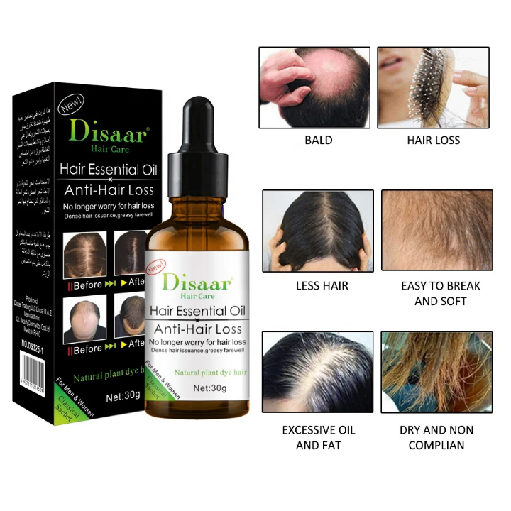 Disaar Huile Anti-Chute Cheveux