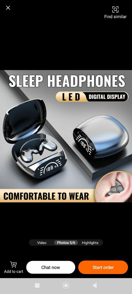 Écouteurs sans fil confortables