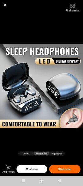 Écouteurs sans fil confortables