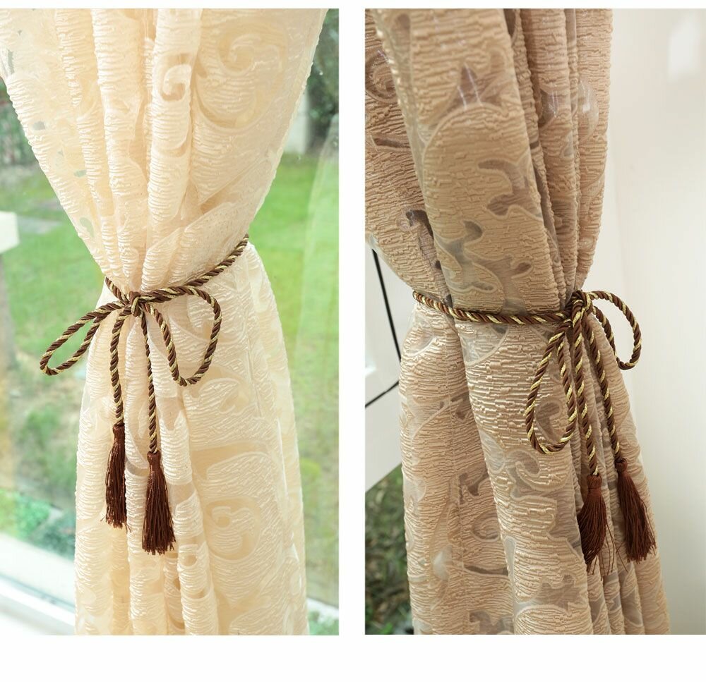 Rideau semi transparent