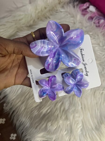 Ensemble d'épingle à cheveux fleur