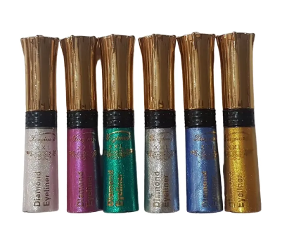 COLOR GLITTAR EYE LINER PACK OF 6