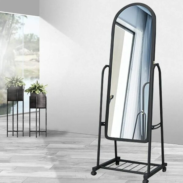 Dressing mirror with stand