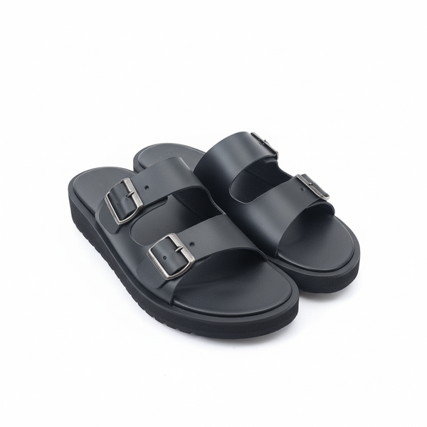 Sandale 100% cuirà boucle