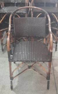 Cane Chairs/ Cane Furniture Chair & Rattan Wicker With Caution Seat