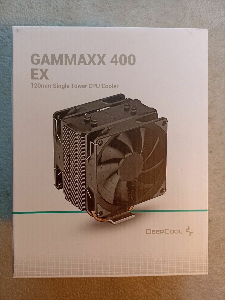 DEEPCOOL GAMMAXX-400 EX V2 BLACK LGA1700/115*/1200/AMD