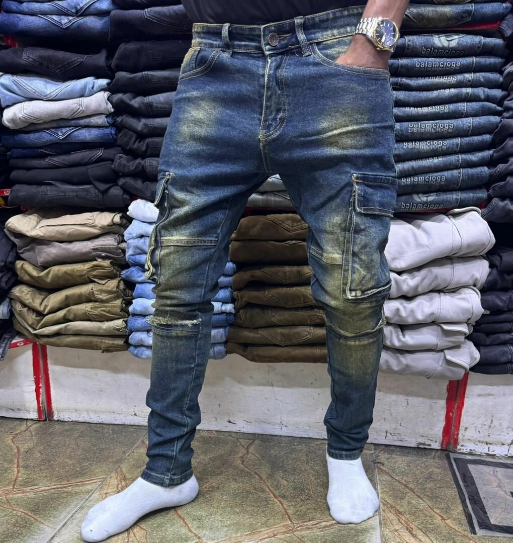 Jeans homme Gris/Noir