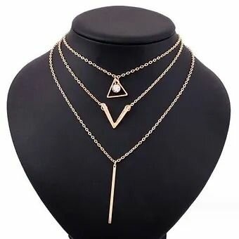 Collier femme or