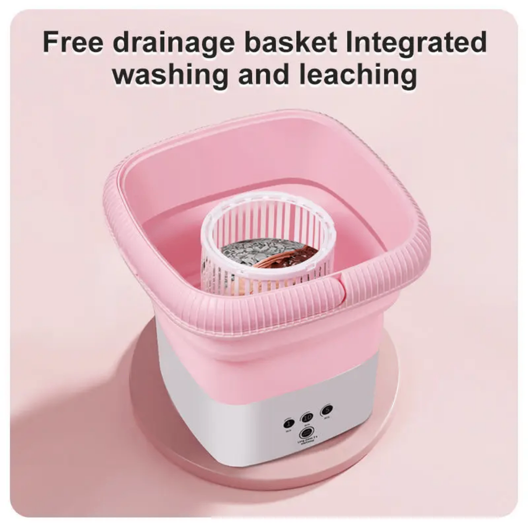 Mini lave-linge portable pliable