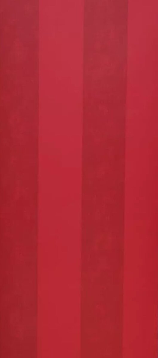 Papier peint rayé rouge élégant