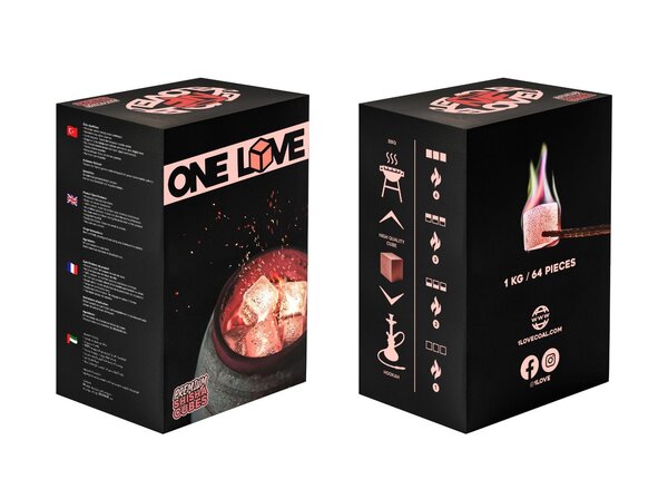 Charbon de coco naturel