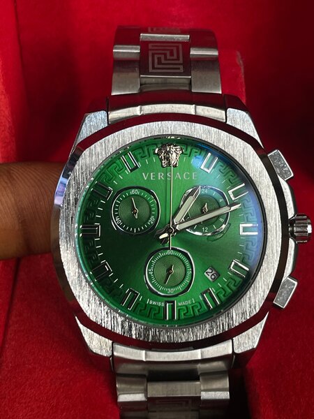 Versace Men's Silver Watch