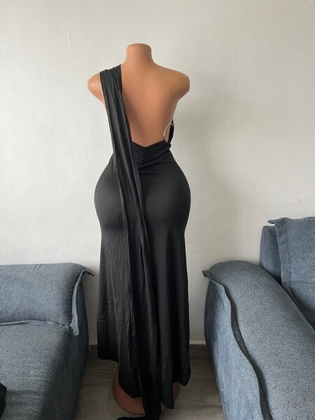 Black evening dress