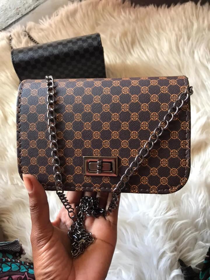 Women's small bag with print