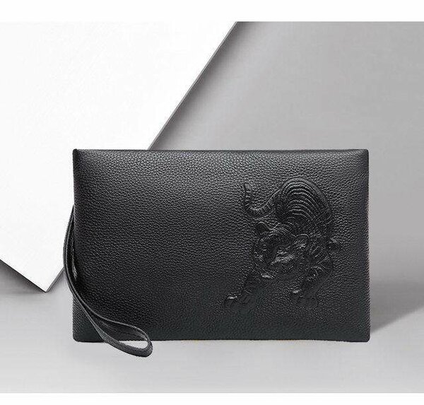 Pochette en cuir élégante