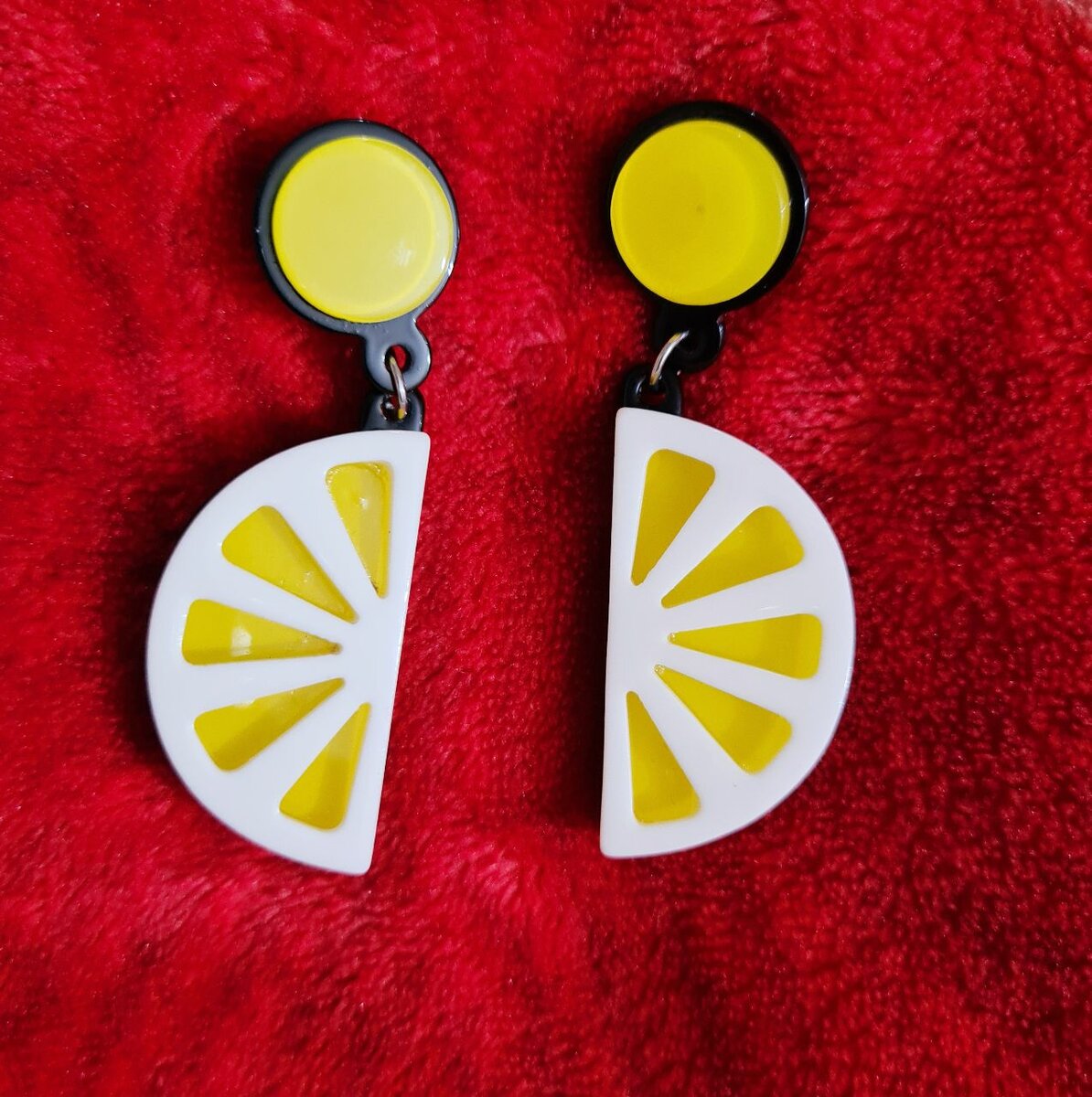 Lemon earrings