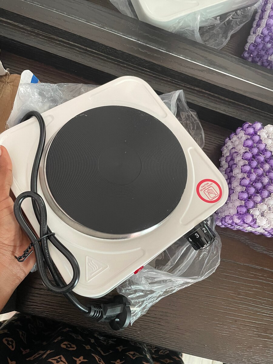 Plaque chauffante électrique portable compacte