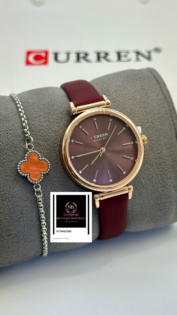 Montre Curen authentique avec