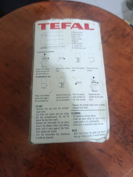 Râpe Multi-Usage Tefal