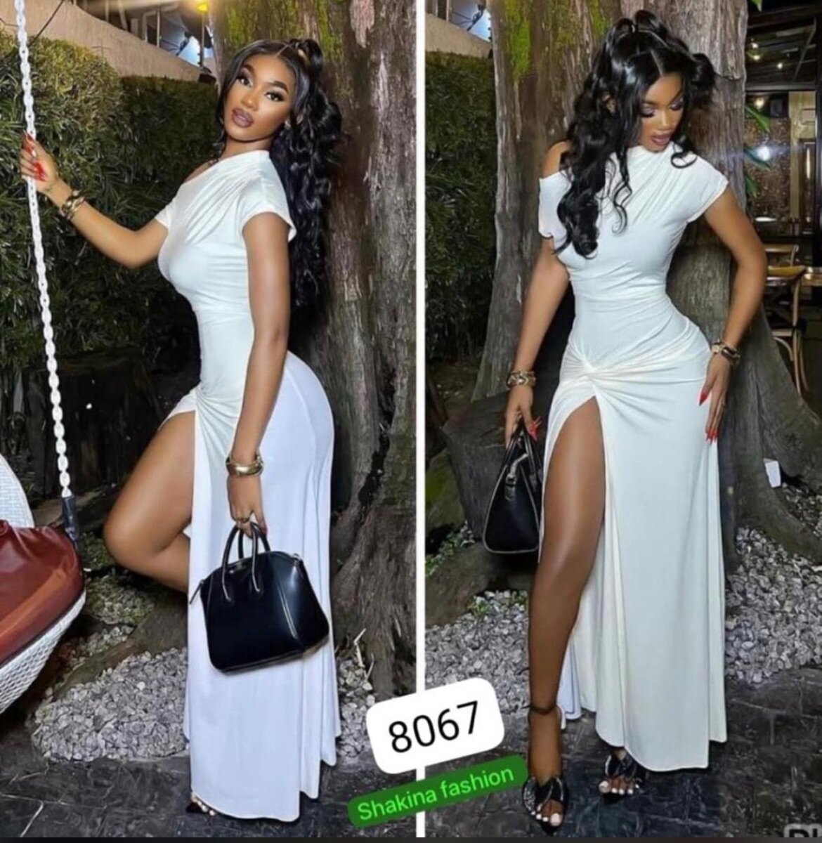 Robe Maxi Blanche Élégante