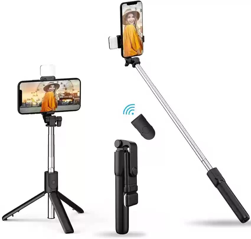 160cm Selfie Stick with LED (Long)