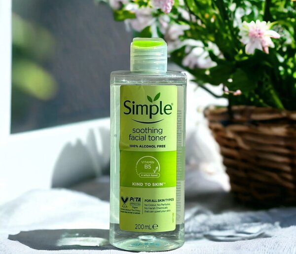 Simple facial toner