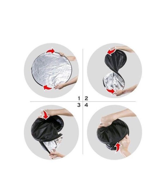 Réflecteur Photo 5 en 1 80cm