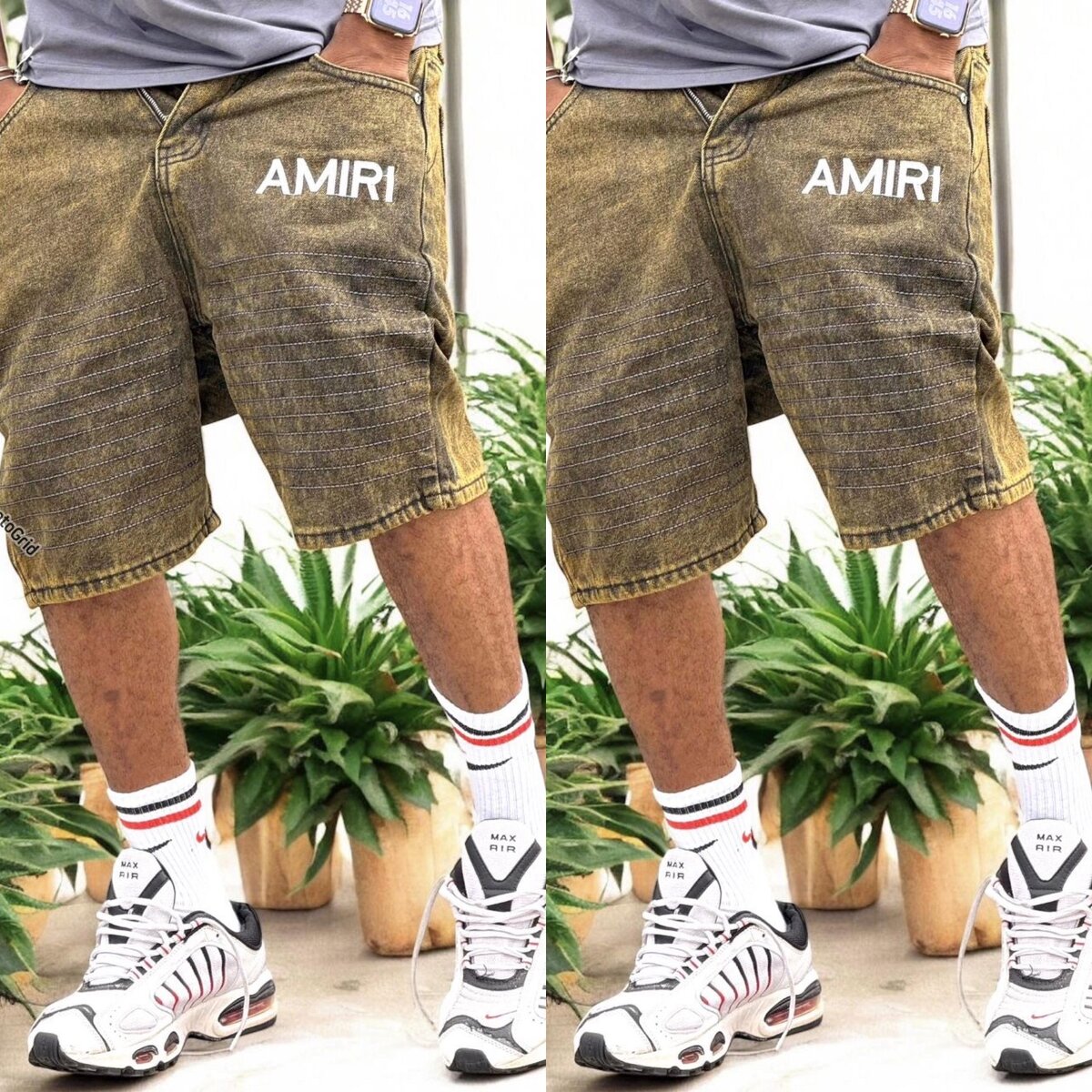 Shorts déchirés tendance homme