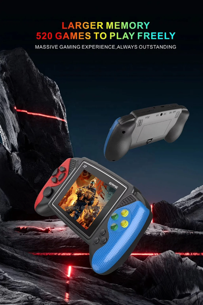 Console de jeux portable 520 jeux