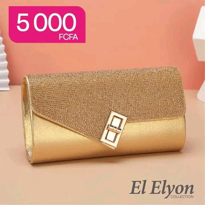 Pochette à strass élégant