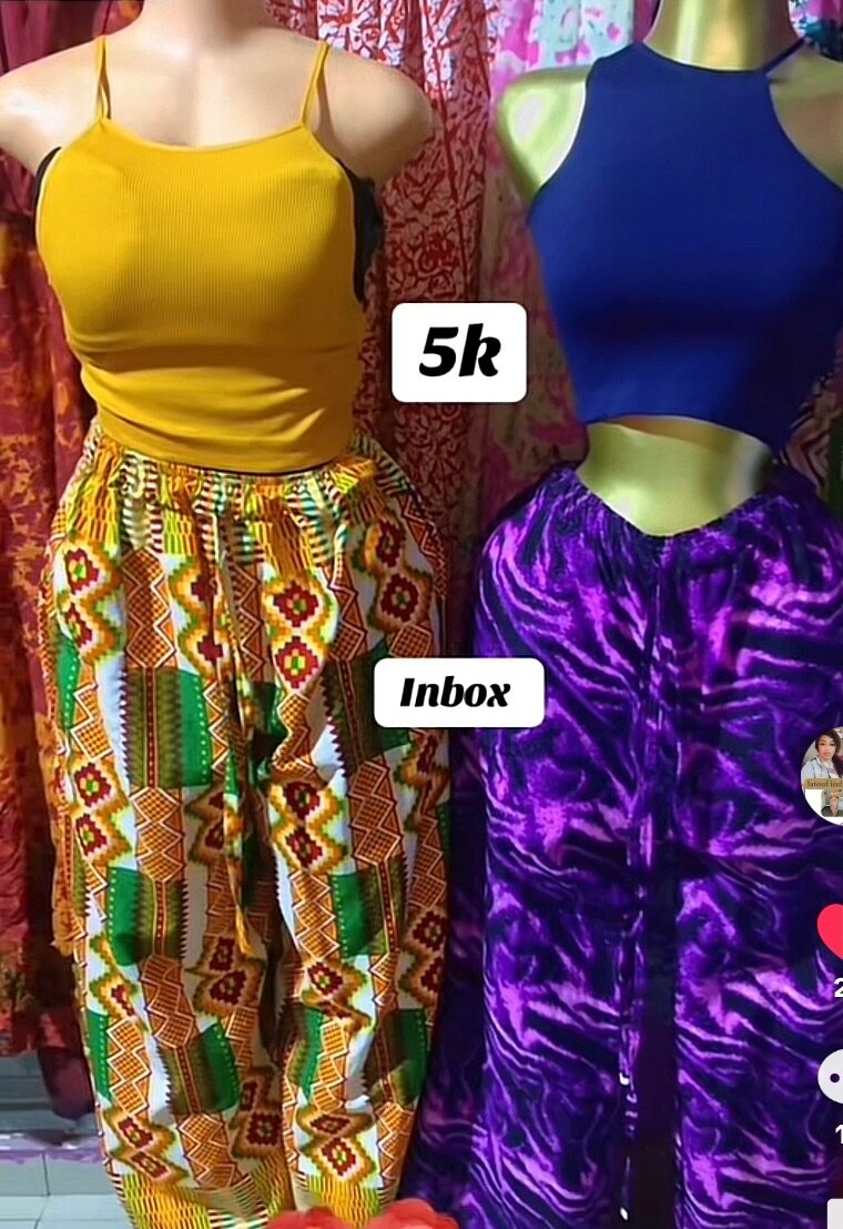 Pantalons ethniques colorés