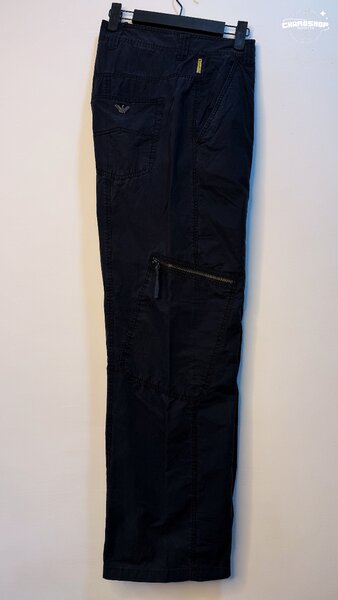 Pantalon cargo noir homme