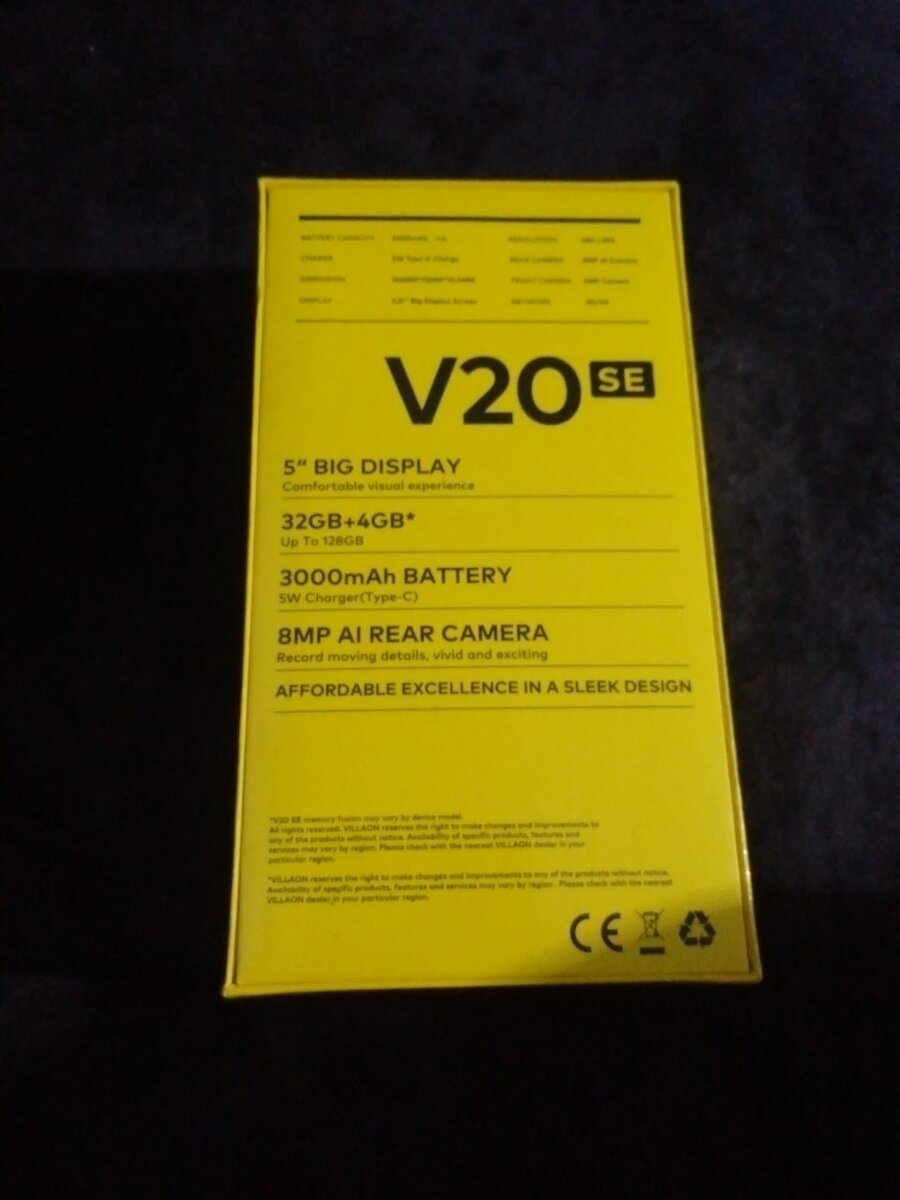 VILLAON V20 SE Smartphone