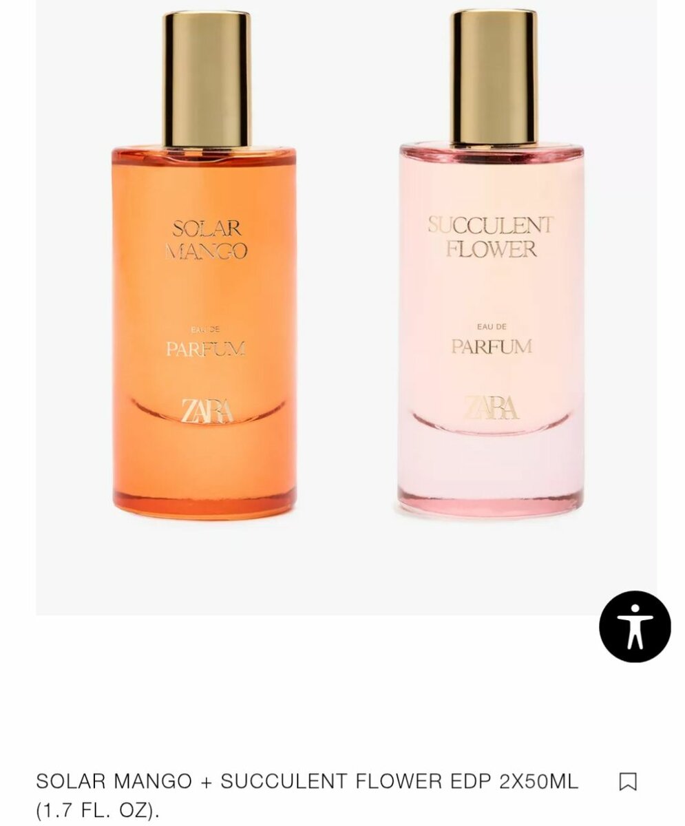 Parfum ZaraDuo Mangue & Fleur