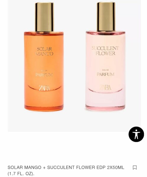 Parfum ZaraDuo Mangue & Fleur