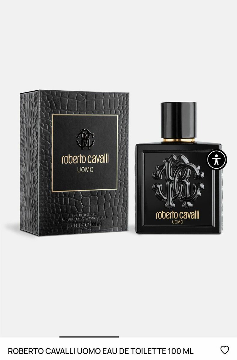 Roberto Cavalli Uomo Eau De Toilette 100ml