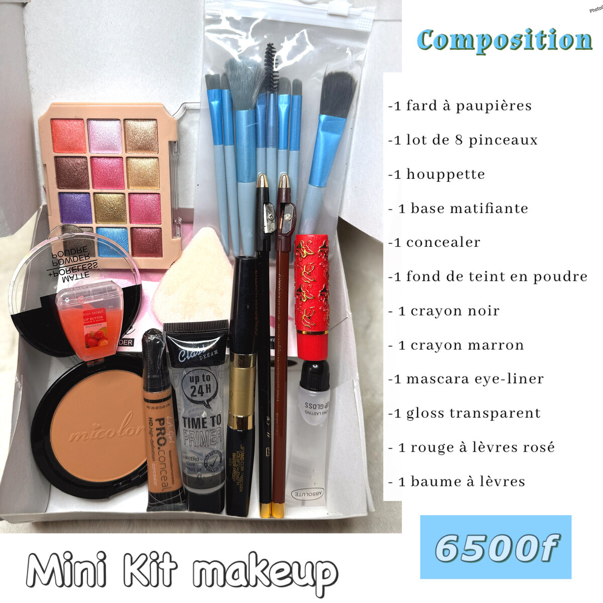 Mini Kit de Maquillage